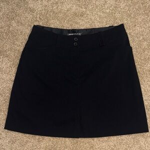 Nike Women's Black Golf Mini Skirt